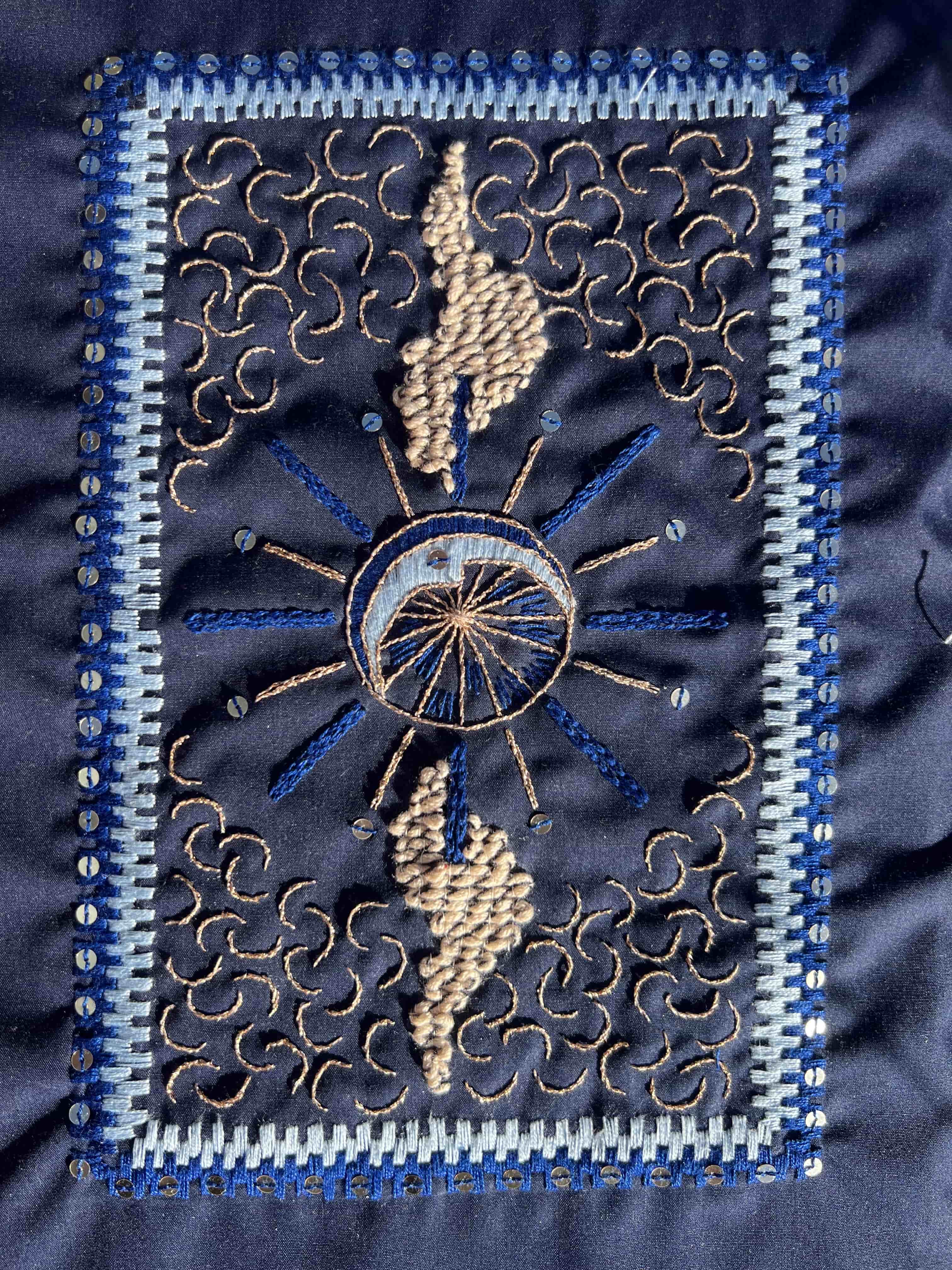 Broderie Lune Et Soleil Artesane CAP module 2